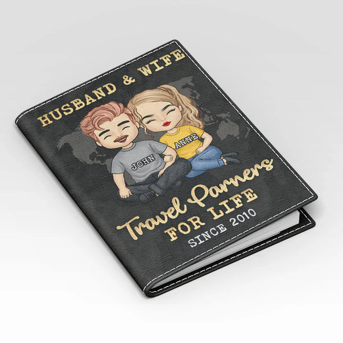 Gobanus | The Constant Companion: A Personalized Passport Cover for Life's Adventures